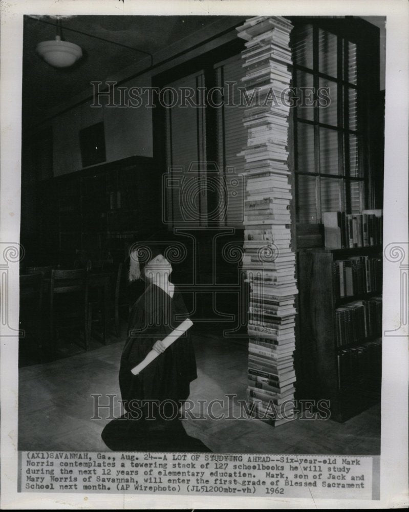 1962 A Lot Of Studying Ahead - Historic Images