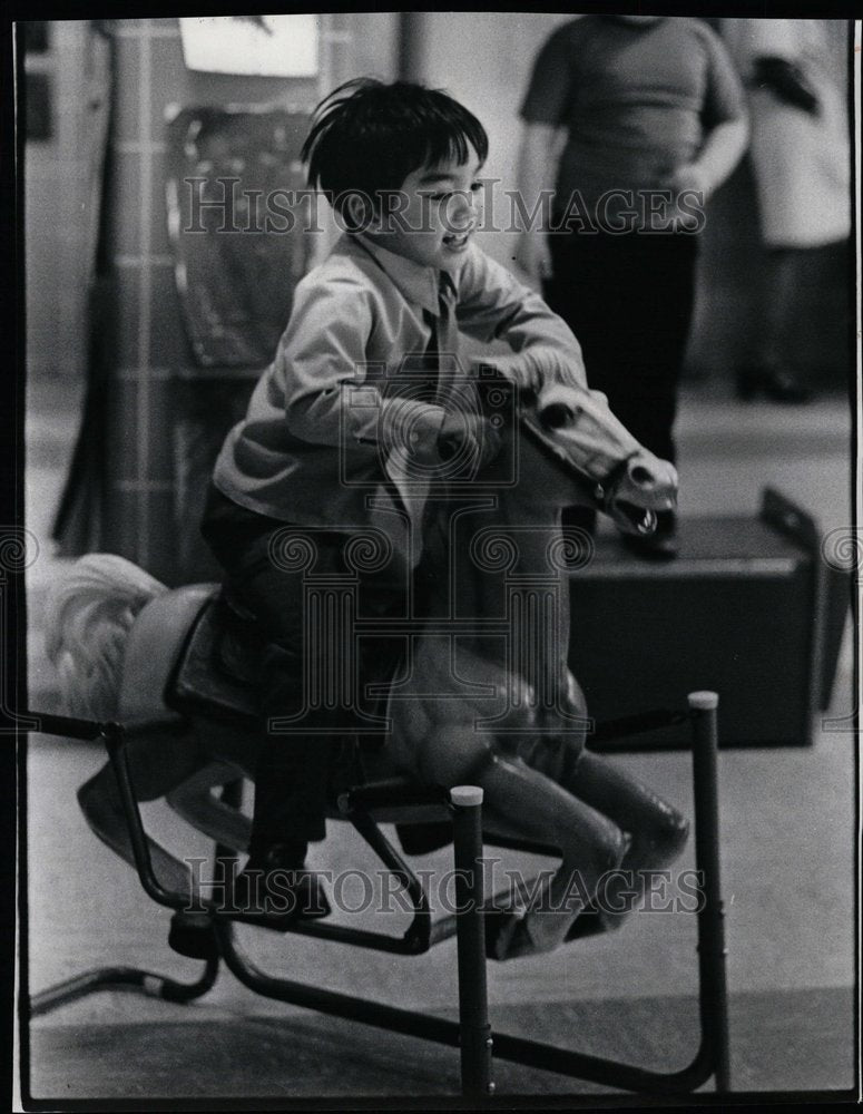 1973 Edgewater Hospital Children Play Room - Historic Images