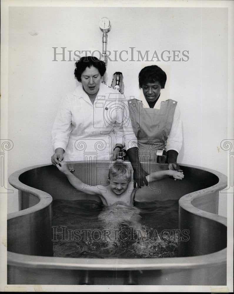 Virginia Brown Virginia Sykes Hydro Therapy - Historic Images