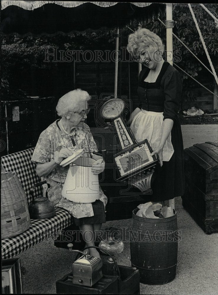 1972 Rummage Sale Christ Church Winnetka - Historic Images