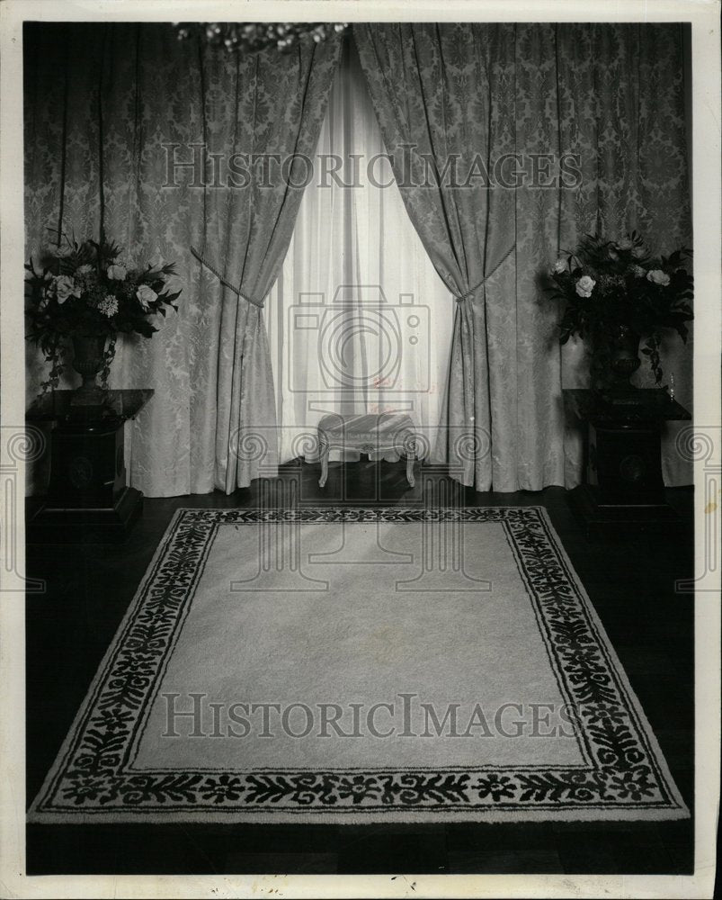 1964 Cabin Crafts Design Hallway Rug - Historic Images