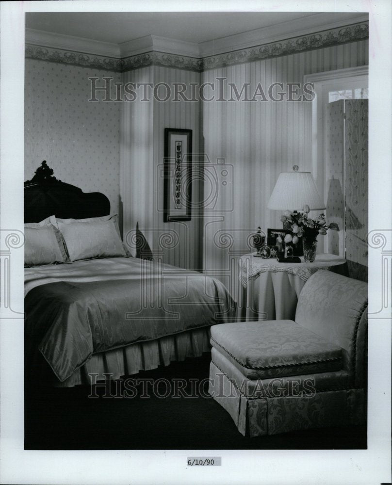 1991 Wallpaper Border Bedroom Fashion Decor - Historic Images