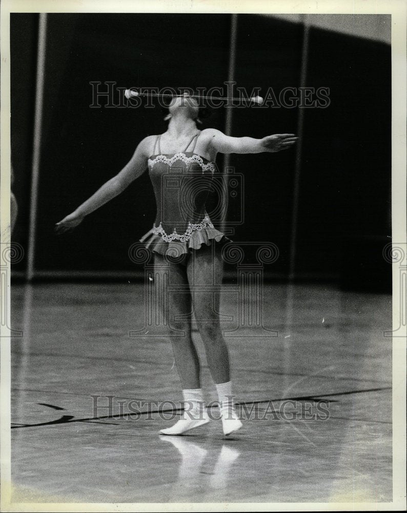 1982 Janet Mann Baton Twirl Contest - Historic Images