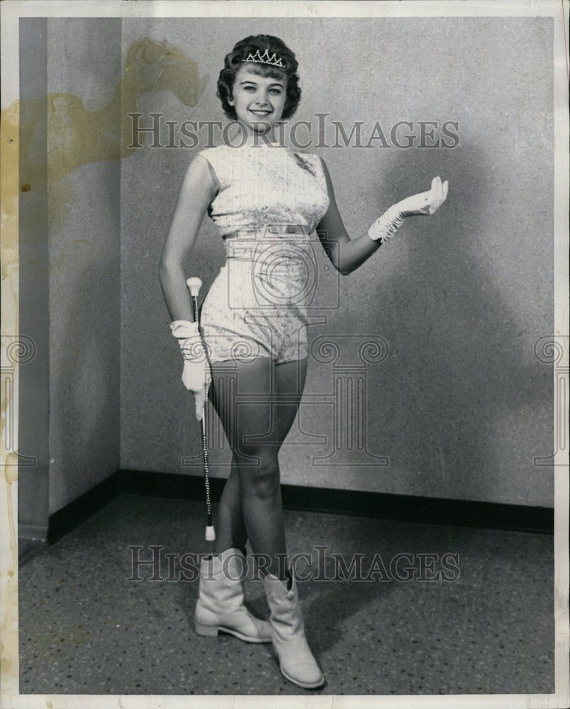 1963 Judy Strecker Open Baton Twirling - Historic Images