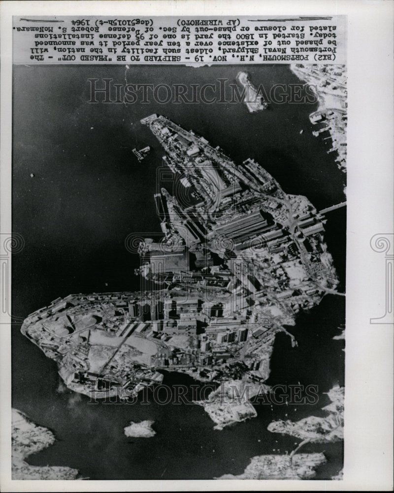 1964 The portsmouth Naval Shipyard U S Navy - Historic Images