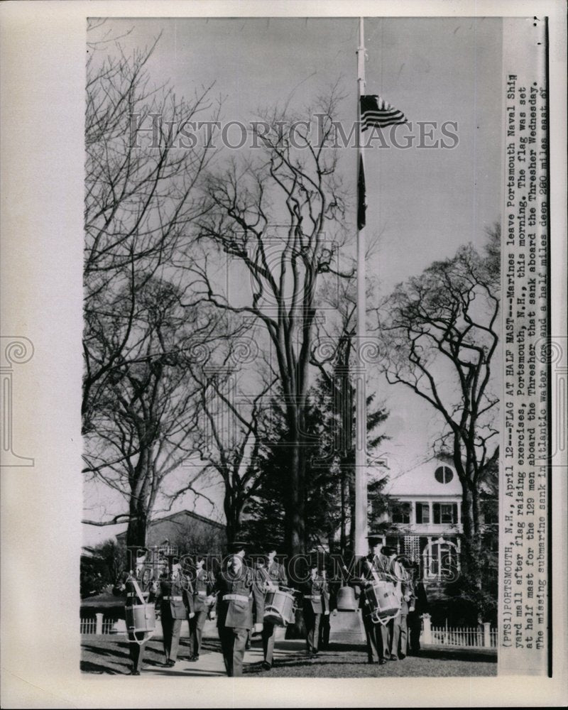 1963 USS Thresher/US Navy/Submarine Sank - Historic Images