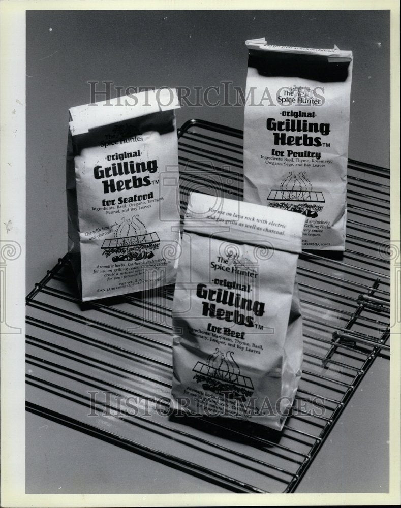 1988 Grilling Herbs Barbeque Home Grills - Historic Images