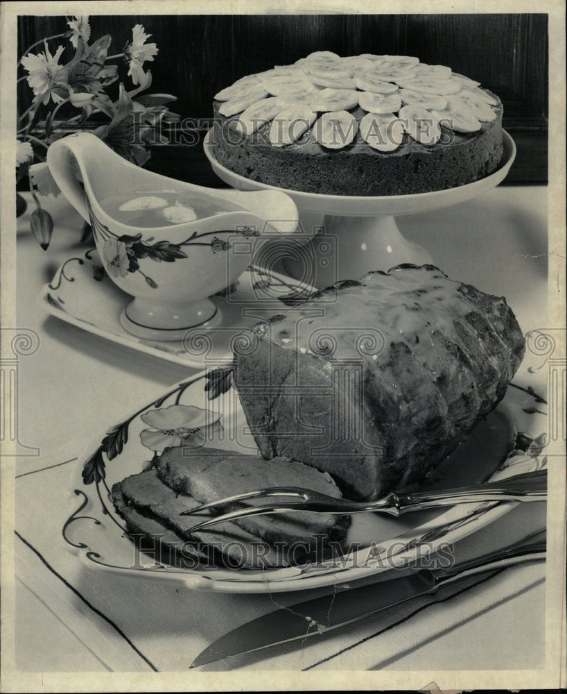 1984 Festive Sucooth Meal Pot Roast Banana - Historic Images