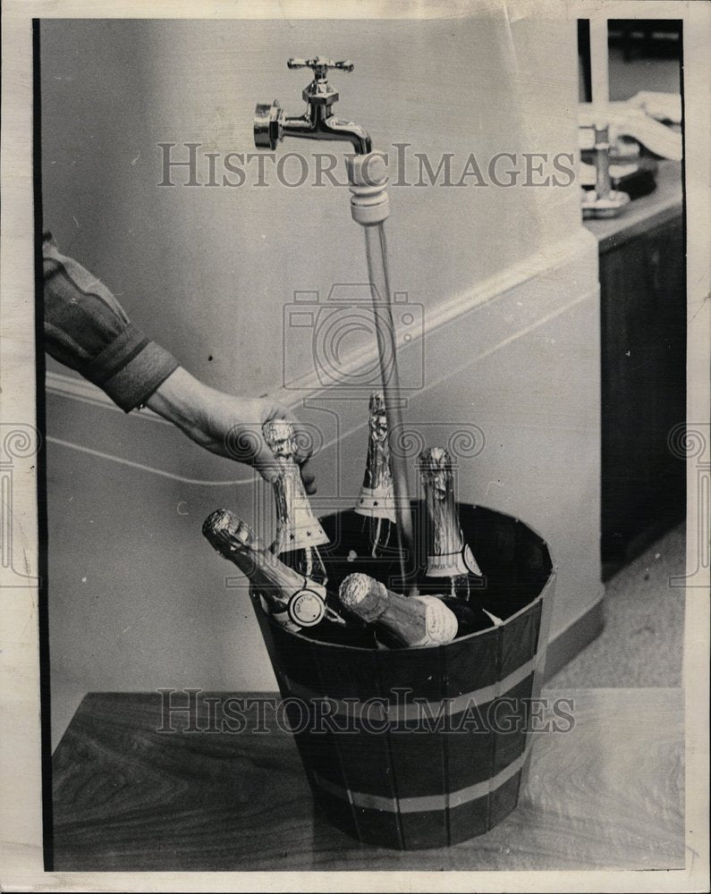 1969 Bucket Sparkling Wine Marshall Field - Historic Images