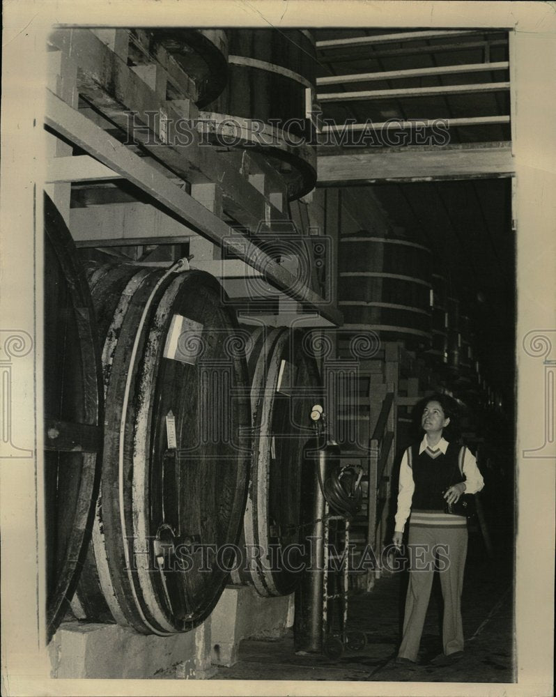 1974 Concannon Winery Rivermore Cask Proces - Historic Images