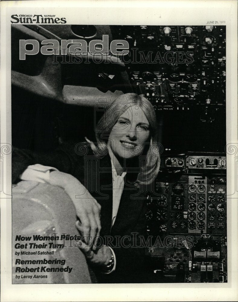 1978 Women Pilots Unusual Jobs Chicago - Historic Images