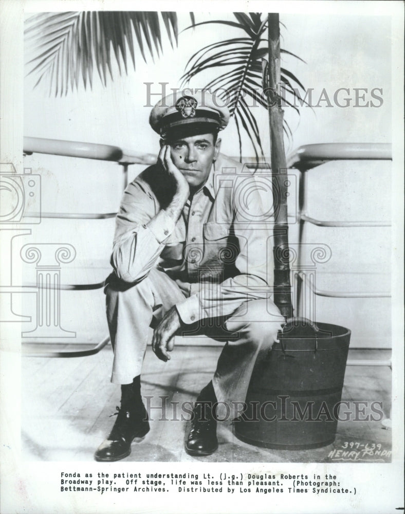 1981 Henry Fonda Actor Broadway Play - Historic Images