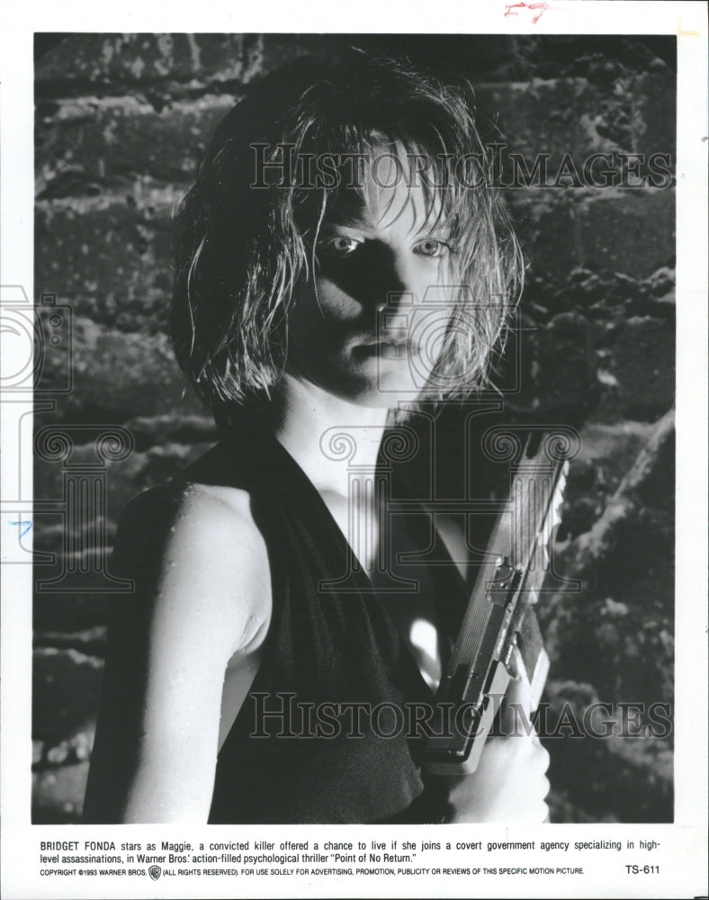 1993 Bridget Fonda Point No Return - Historic Images