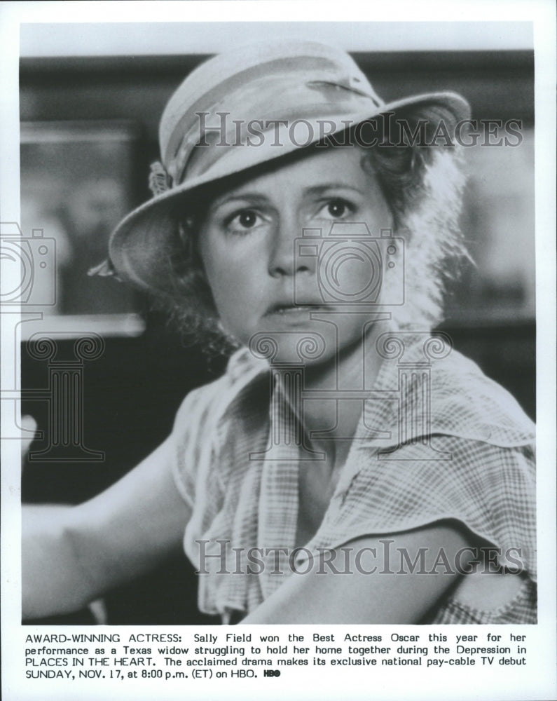 1985 American Actress Sally Field - Historic Images