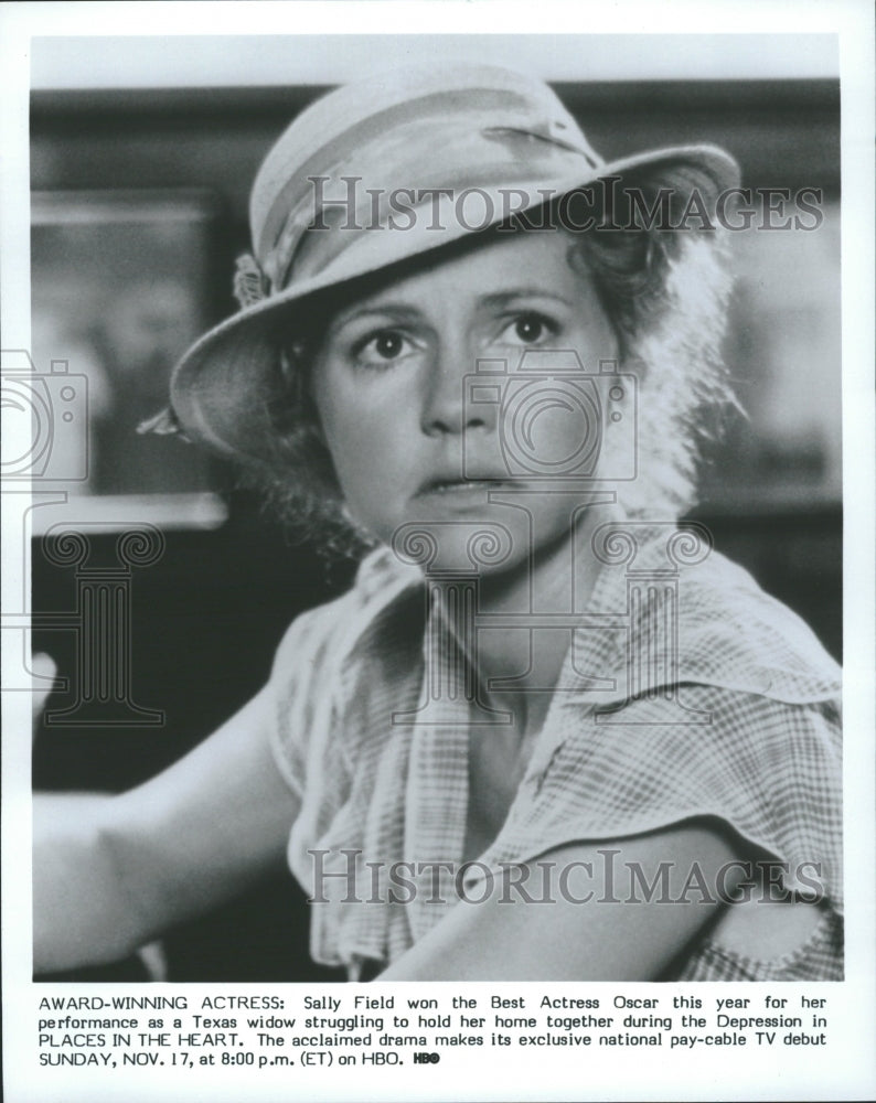 1988 American Actress Sally Field - Historic Images