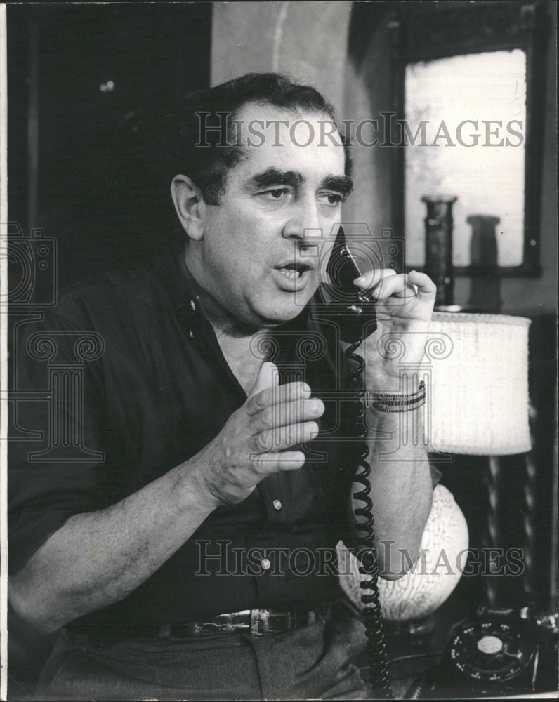 1966 Phil Foster Actor Comedian - Historic Images