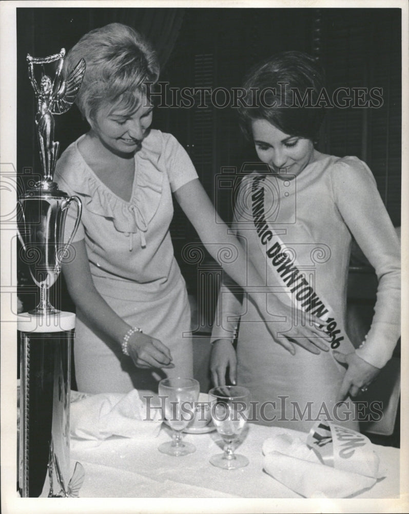 1966 Miss Dynamic Downtown Carol L Foster - Historic Images