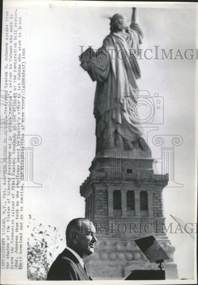 1965 President Lyndon Johnson - Historic Images