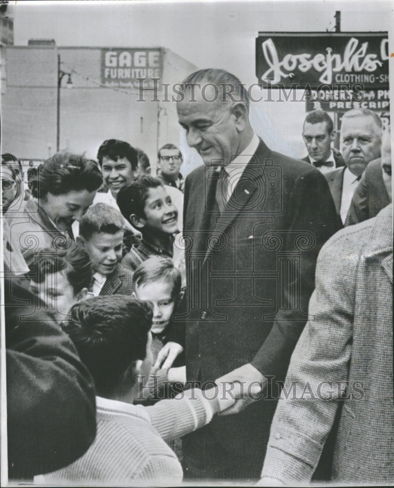 1963 President Johnson Austin TX - Historic Images