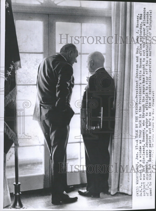 President Johnson Rep. J. Rooney - Historic Images