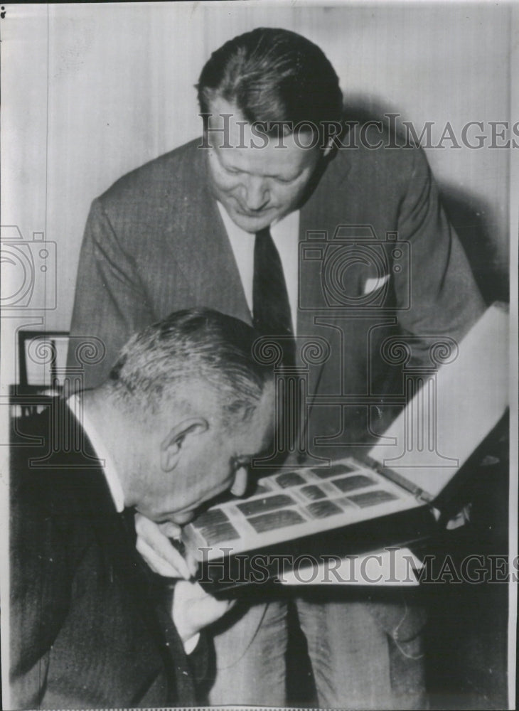 1963 VP Lyndon Johnson PM Jens Otto Krag - Historic Images