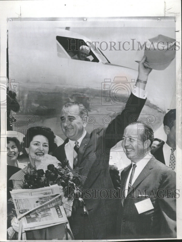 1960 Sen. Lyndon B. Johnson - Historic Images