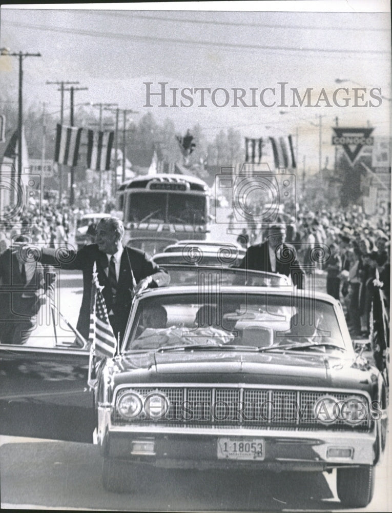 1964 Lyndon B. Johnson Wyoming Campaign - Historic Images