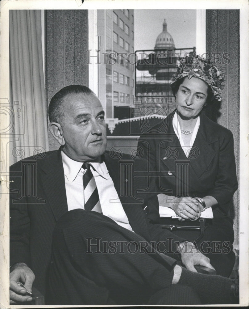 1960 Senator Lyndon Johnson Vice President - Historic Images