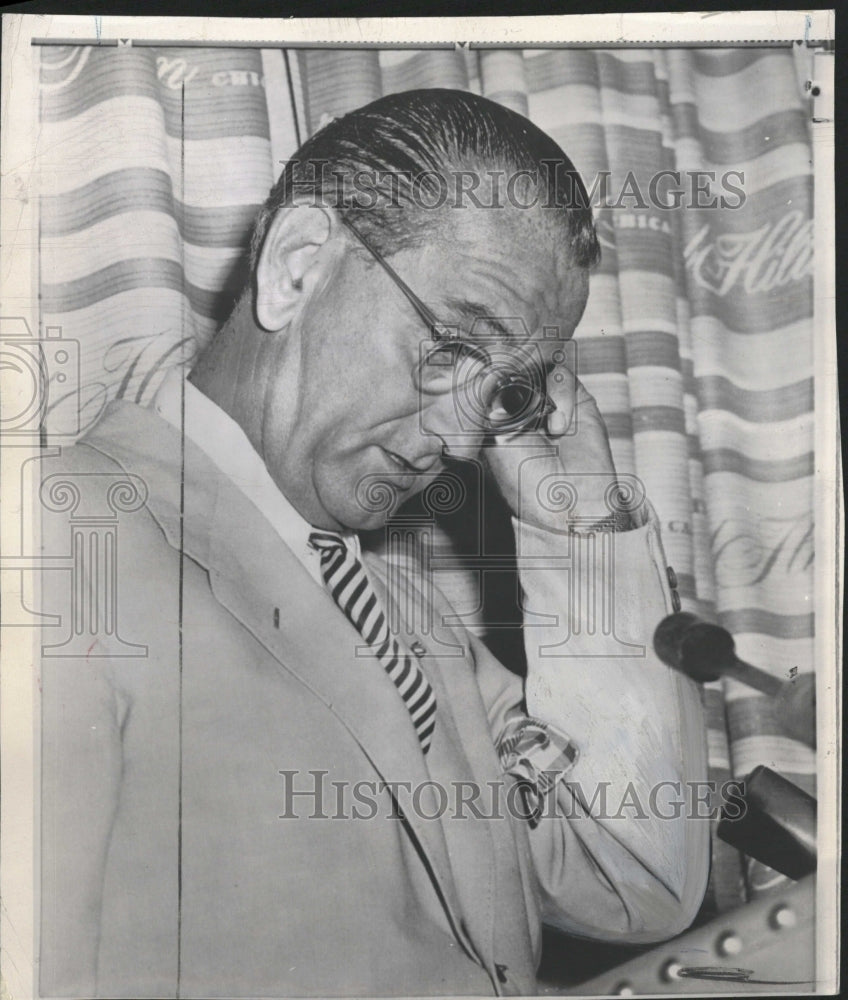 1956 Sen. Lyndon Johnson vice president - Historic Images