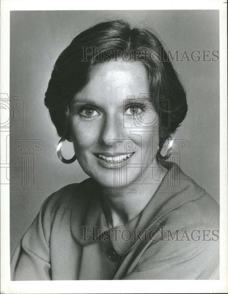 1977 Cloris Leachman, closeup caption - Historic Images