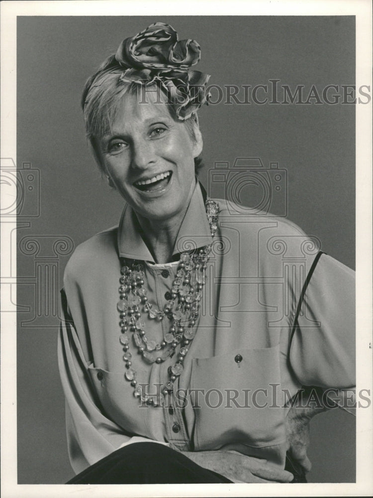 1986 Cloris Leachman Elitch Theater Grandma - Historic Images