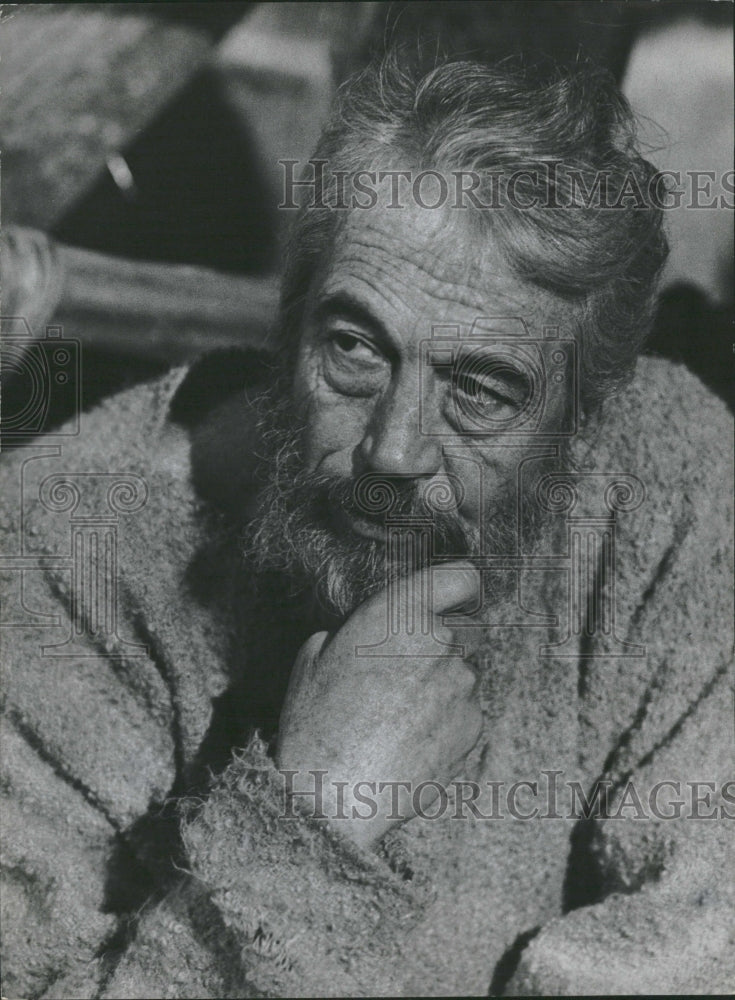 1966 John Huston in a scene from, The Bible - Historic Images