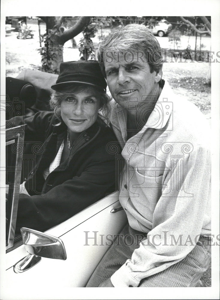 1986 Actor Lauren Hutton And William Devane - Historic Images