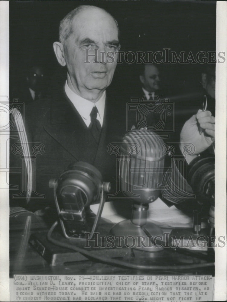 1947 Admiral William D. Leahy - Historic Images