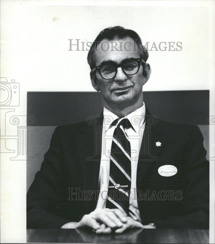 1981 Robert McGregor, incumbent councilman - Historic Images