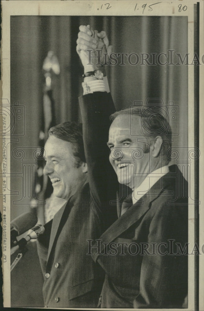 1972 Sargent Shriver &amp;George McGovern - Historic Images