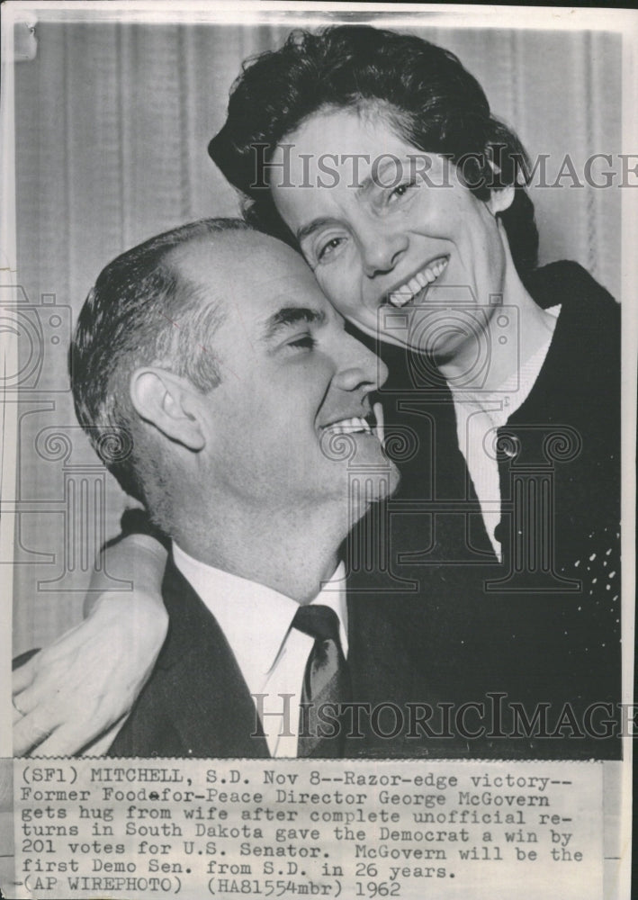 1962 Senator George McGovern South Dakota - Historic Images