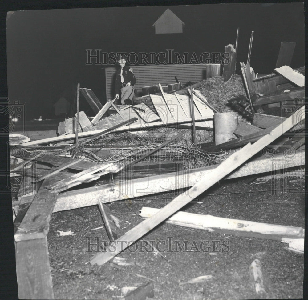 1961 Tornado Chicago Lowell Ind Trooper - Historic Images