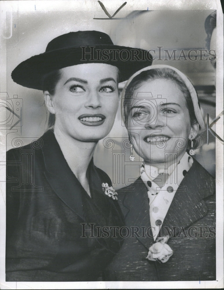 1956 Anita Elkberg  Inga Sister Act London - Historic Images