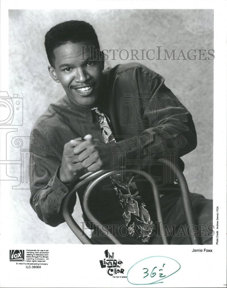 1994 Eric Marlon Bishop Jamie Foxx Radio - Historic Images