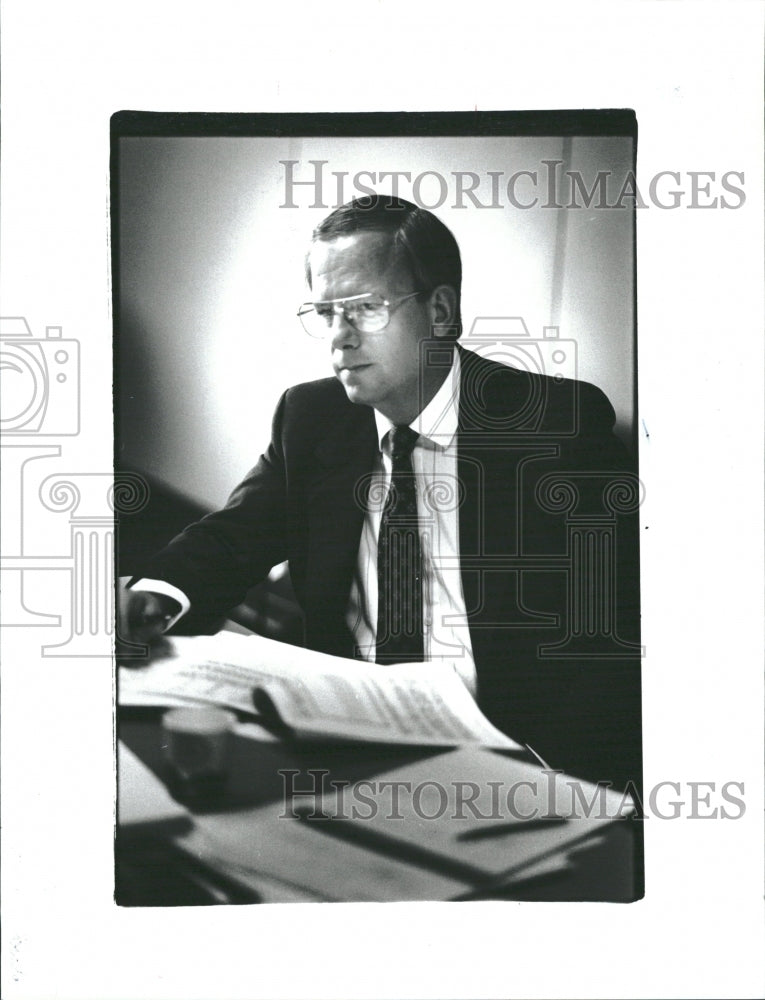 1990 Mark L. Mc Gahay Executive some text - Historic Images