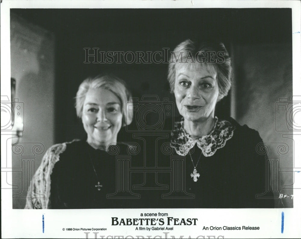 1995 Babette Feast Bodil Kjer Birgitte - Historic Images