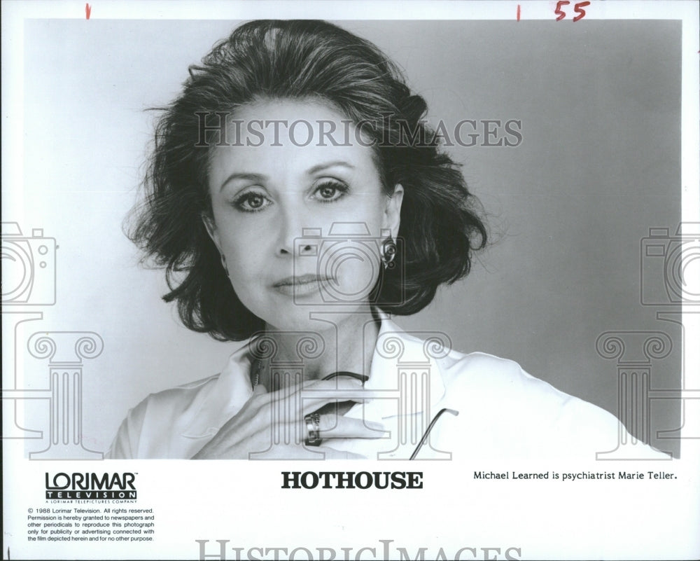 1988 Michael Learned (Actress) - Historic Images