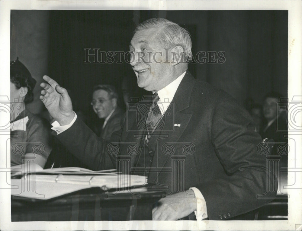 1938 William S Knudsen President Senate - Historic Images