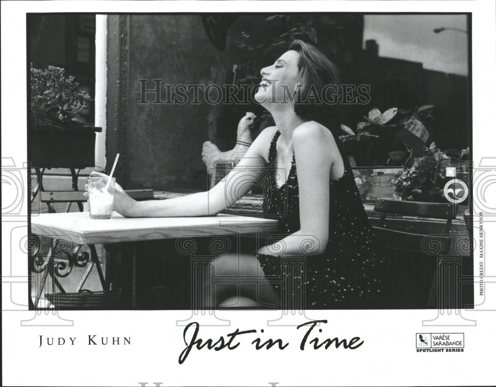 1995 Judy Kuhn Just in Time Singer Actress - Historic Images