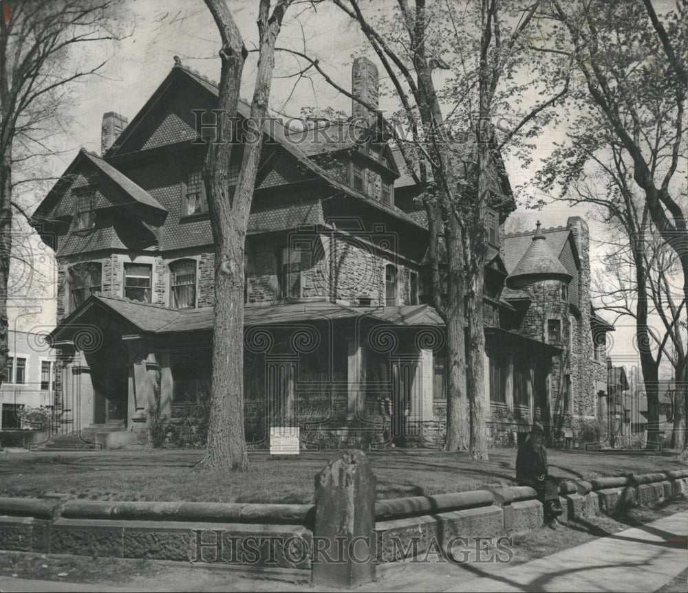 1965  Charles Kountze Mansion Grant Street - Historic Images