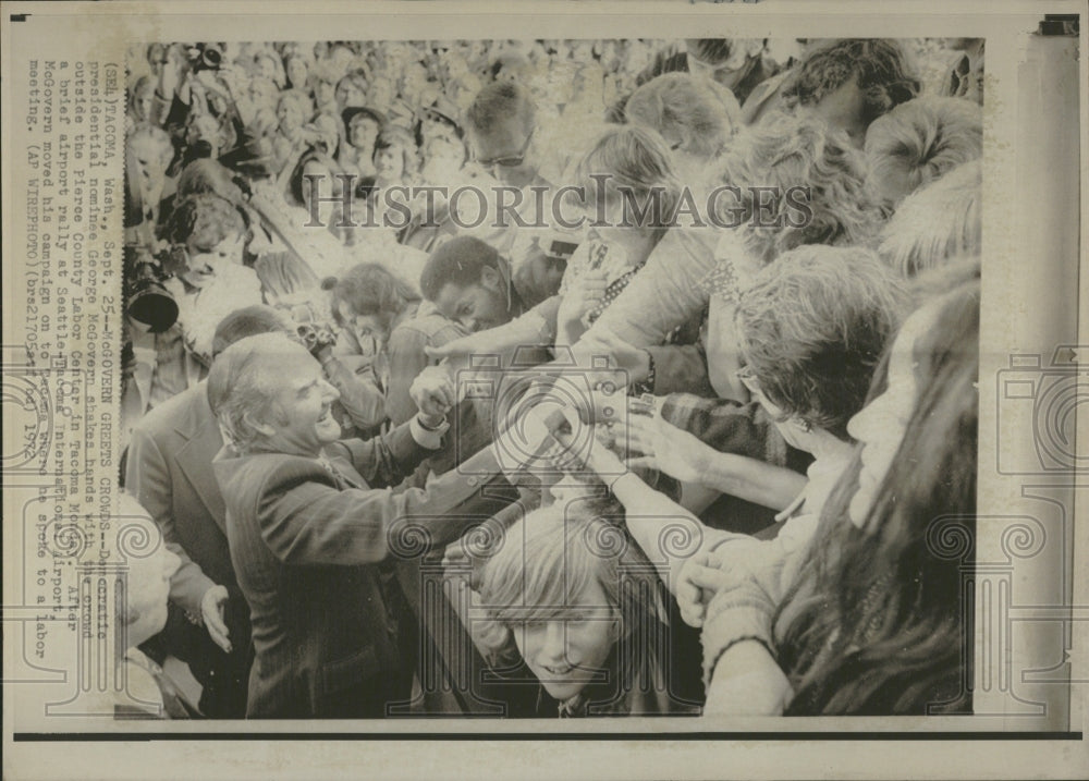 1972 George McGovernDemocratic Presidential - Historic Images