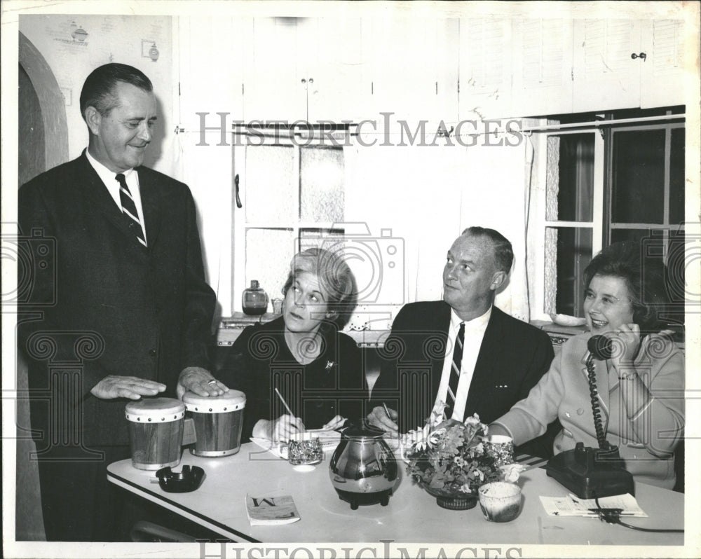 1967 Robert E. McDonnell men&#39;s club preside - Historic Images