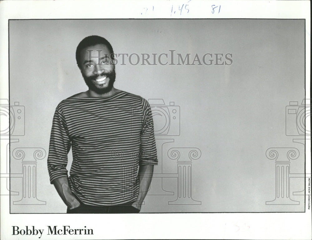 1988 BOBBY MCFERRIN AMERICAN VOCALIST - Historic Images