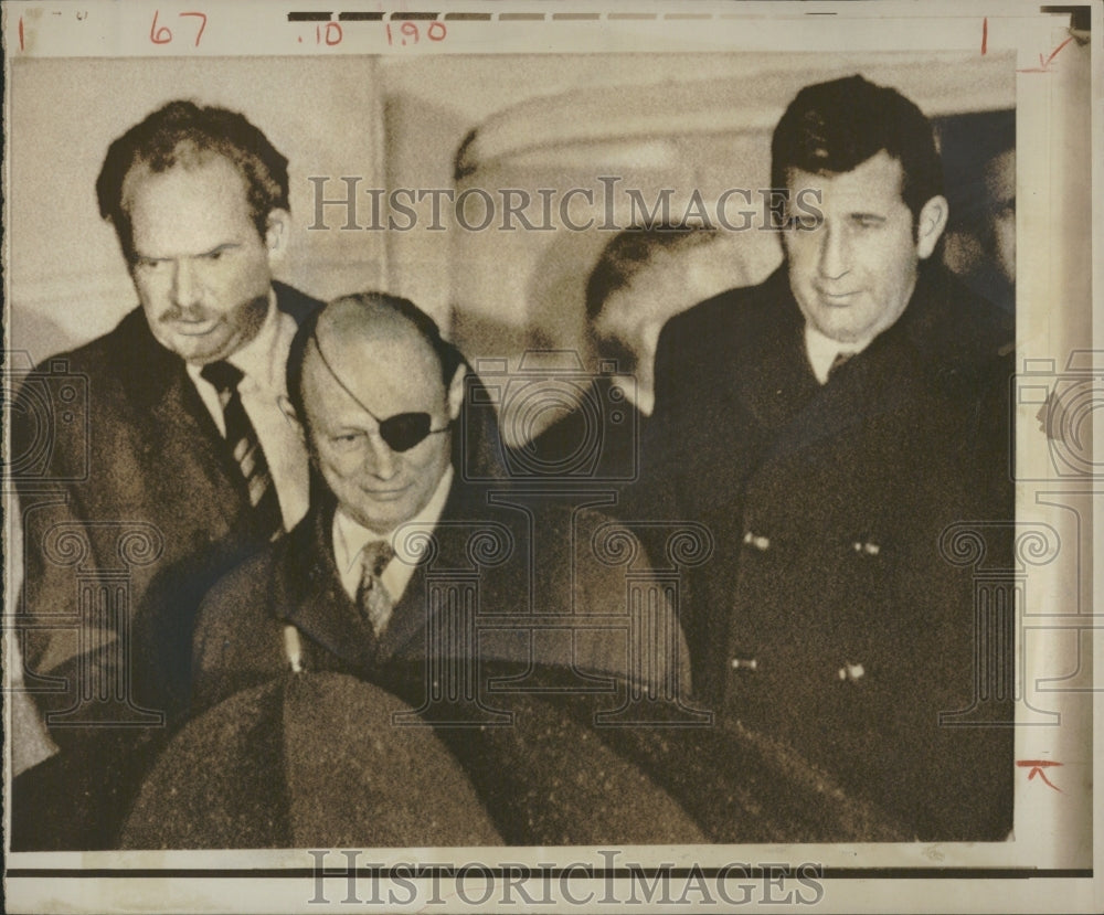 1974 Moshe Dayan Politician Military Leader - Historic Images